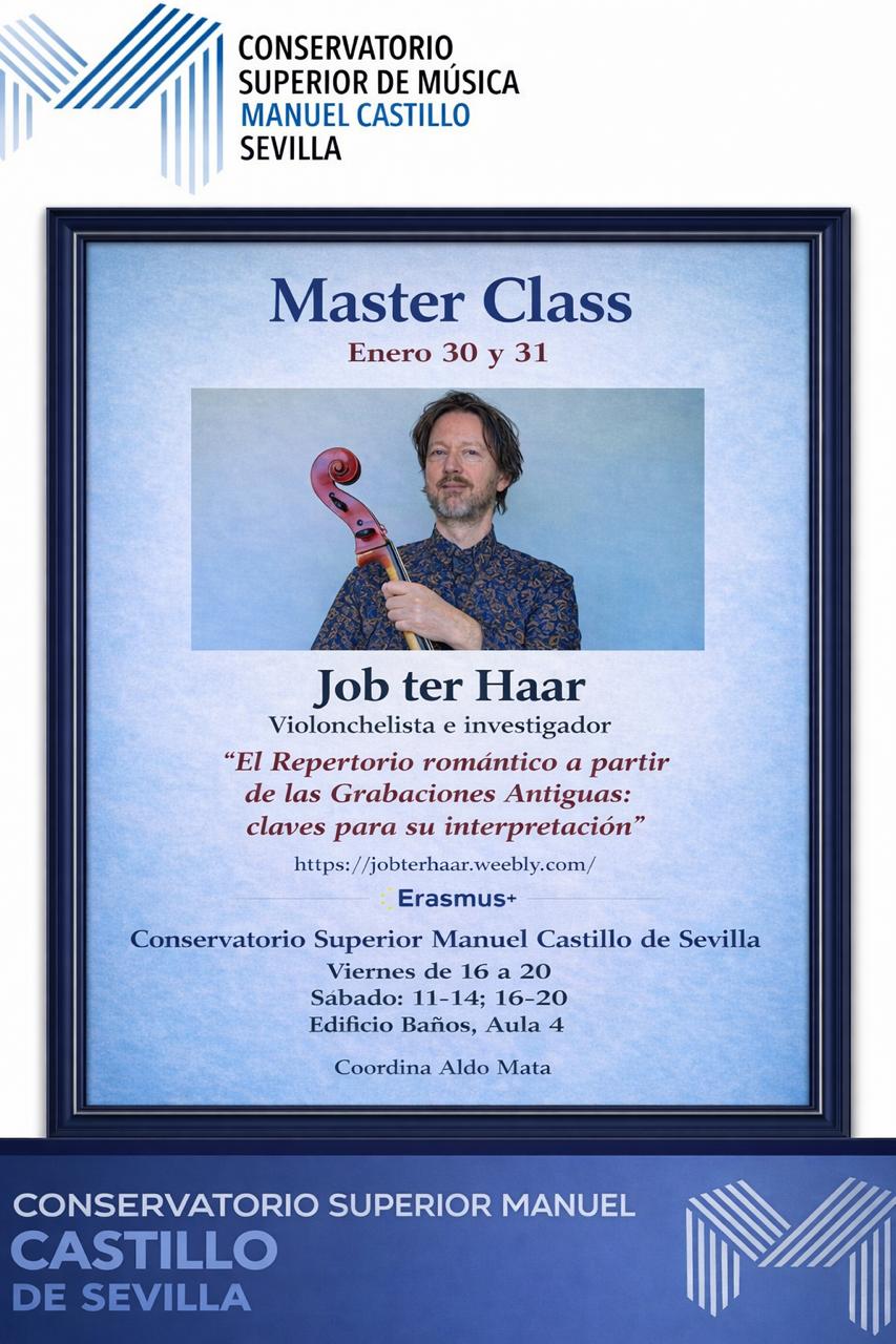 Job ter Haar: clases magistrales de violonchelo
