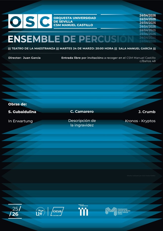 Orquesta Sinfónica Conjunta – Concierto núm. 5 de la XV temporada