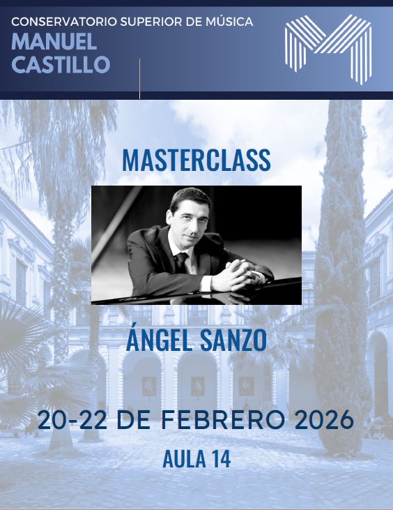 Clase magistral de piano con Ángel Sanzo (2026)