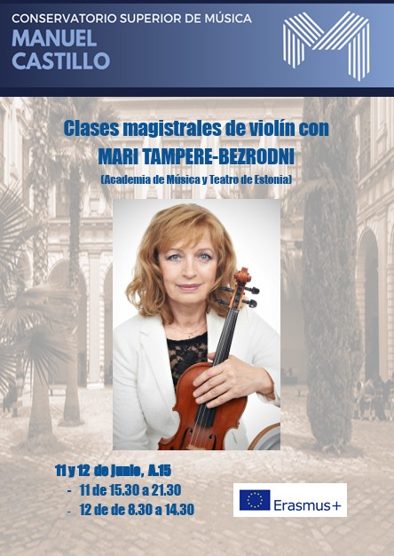 Mari Tampere-Bezrodni: Clase magistral de violín