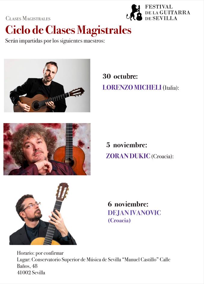 Festival de la Guitarra de Sevilla: Masterclass 2025