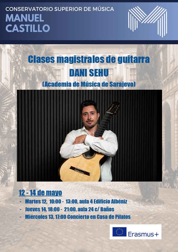 Dani Sehu: Clase magistral de guitarra y concierto