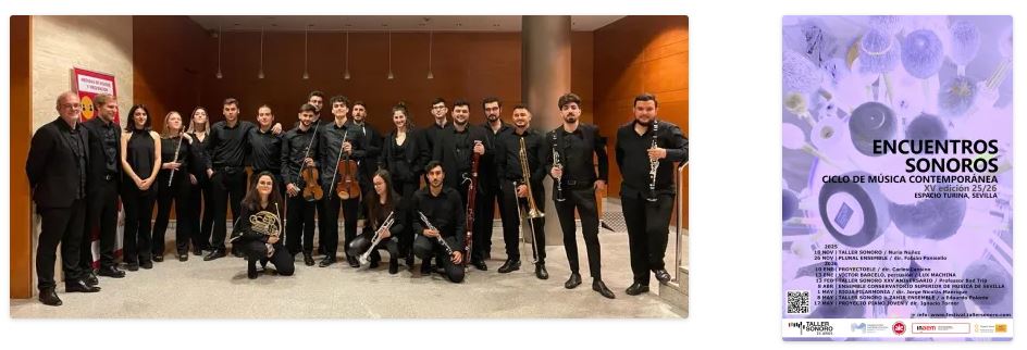 Ensemble Conservatorio Superior de Música de Sevilla - Encuentros Sonoros 25/26 - Concierto