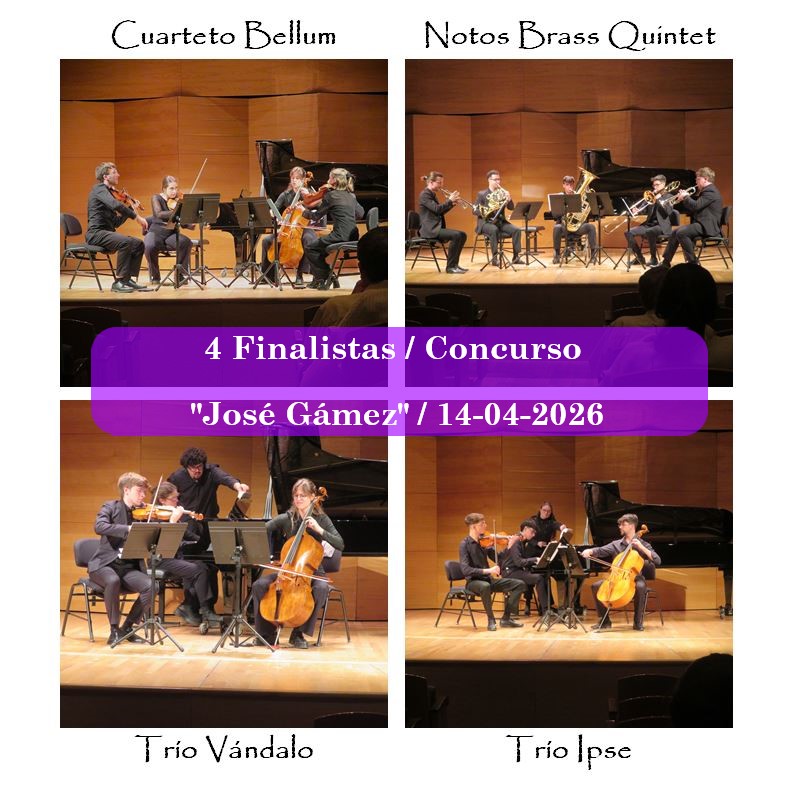 XI Concurso de Música de Cámara «José Gámez» (final)