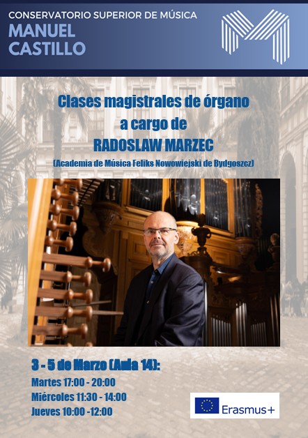Radoslaw Marzec, clases magistrales de órgano