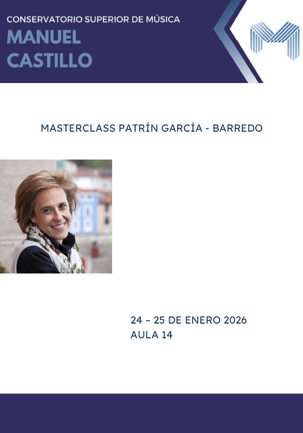 Clase magistral de piano con Patrín García-Barredo (2026)