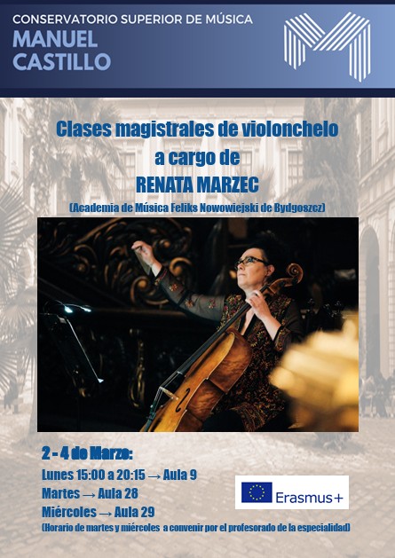 Renata Marzec: clases magistrales de violonchelo