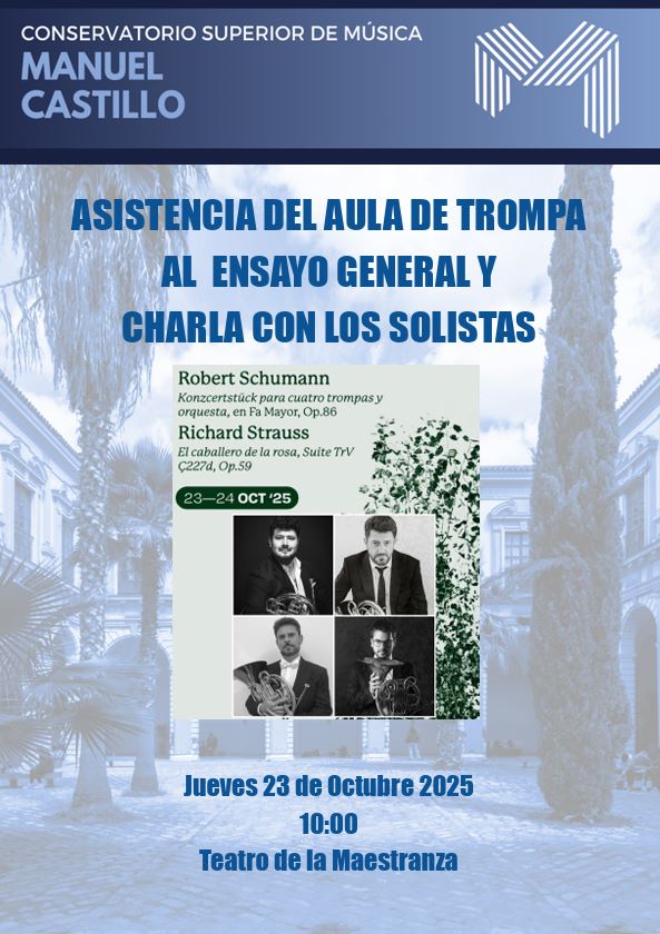 Charla entorno al Koncerstück para 4 trompas de Schumann