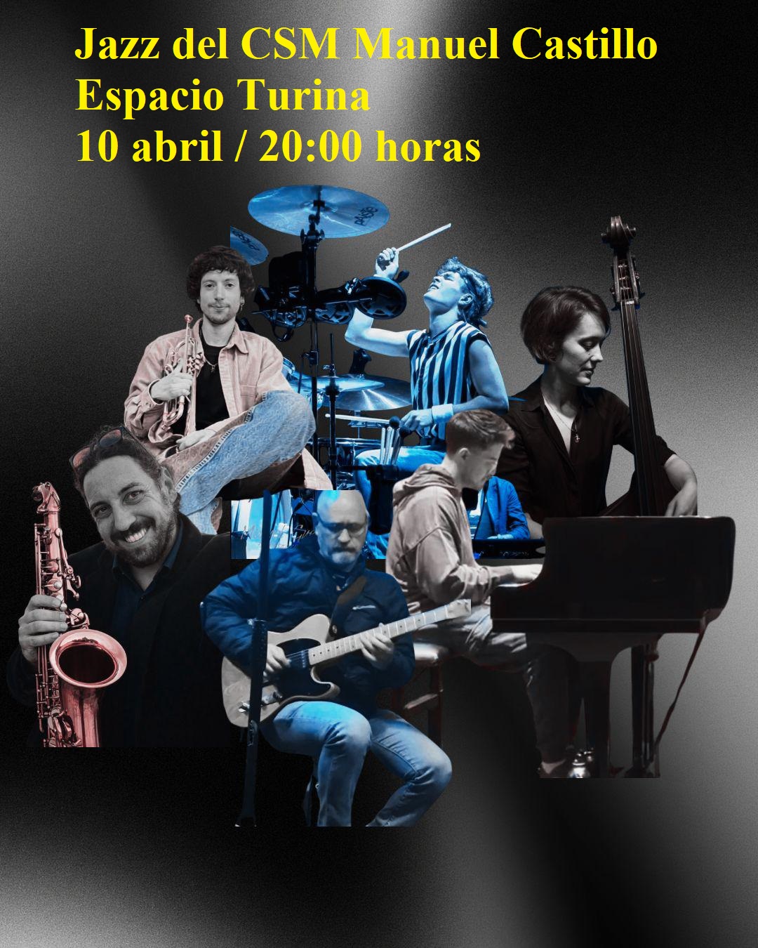 Combo de Jazz del CSMMC en el Espacio Turina