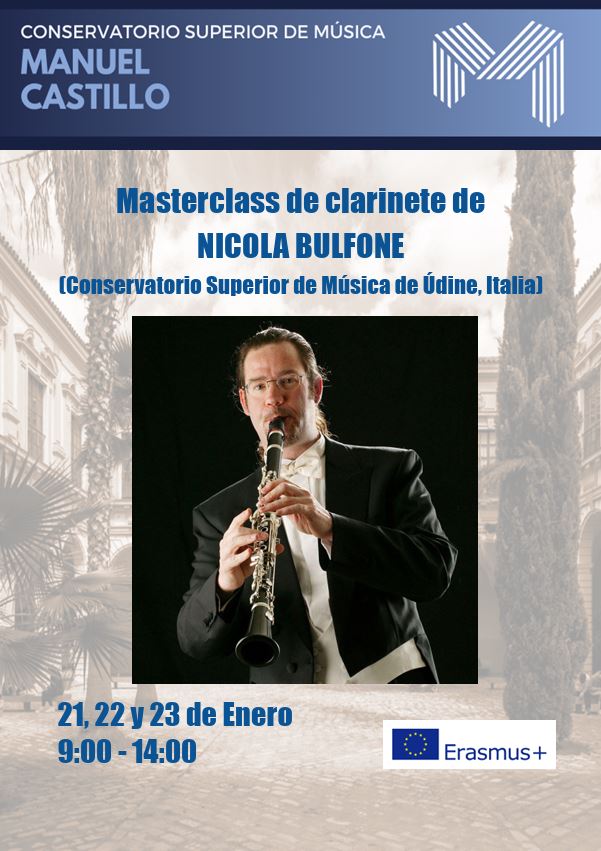Nicola Bulfone: Clase magistral de clarinete